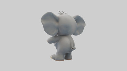 3D model Baby Elephant Model 1 VR / AR / low-poly