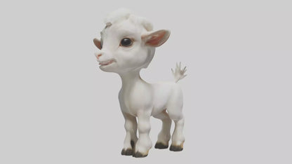 3D model Baby Goat Kid Model 1 VR / AR / low-poly