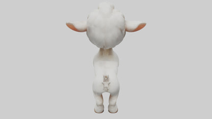 3D model Baby Goat Kid Model 1 VR / AR / low-poly