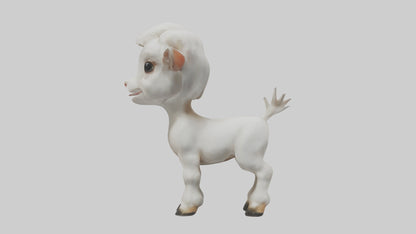 3D model Baby Goat Kid Model 1 VR / AR / low-poly