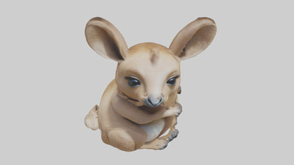 3D model Baby Kangaroo Joey 1 VR / AR / low-poly