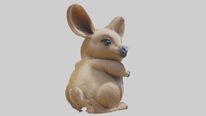 3D model Baby Kangaroo Joey 1 VR / AR / low-poly