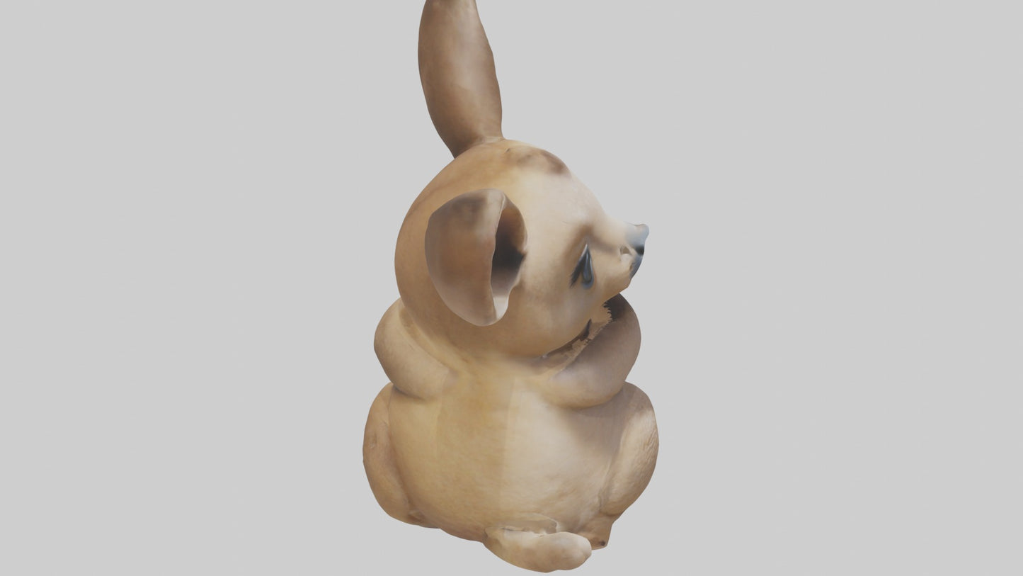 3D model Baby Kangaroo Joey 1 VR / AR / low-poly