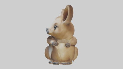 3D model Baby Kangaroo Joey 1 VR / AR / low-poly