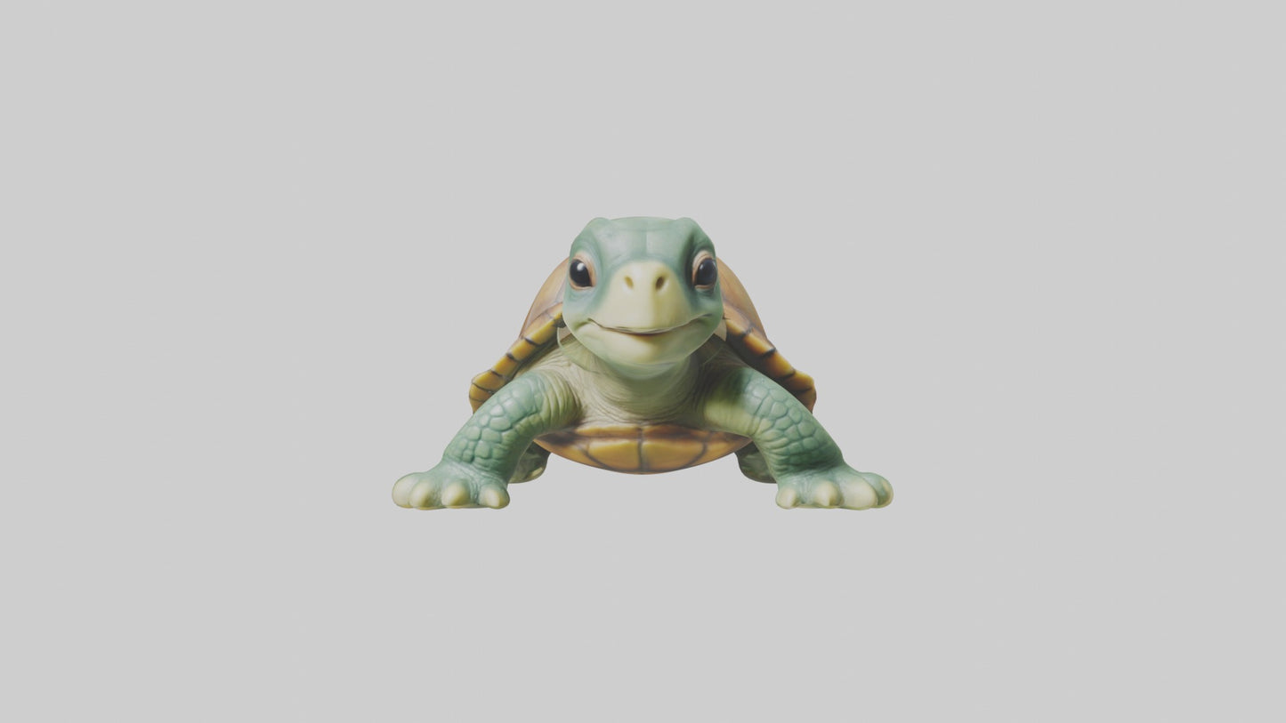 3D model Baby Turtle Model 1 VR / AR / low-poly