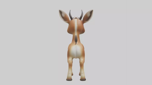3D model Babyantelope Model 1 VR / AR / low-poly