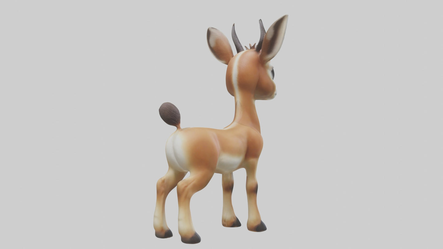 3D model Babyantelope Model 1 VR / AR / low-poly
