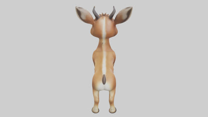 3D model Babyantelope Model 1 VR / AR / low-poly