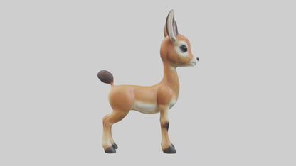 3D model Babyantelope Model 1 VR / AR / low-poly