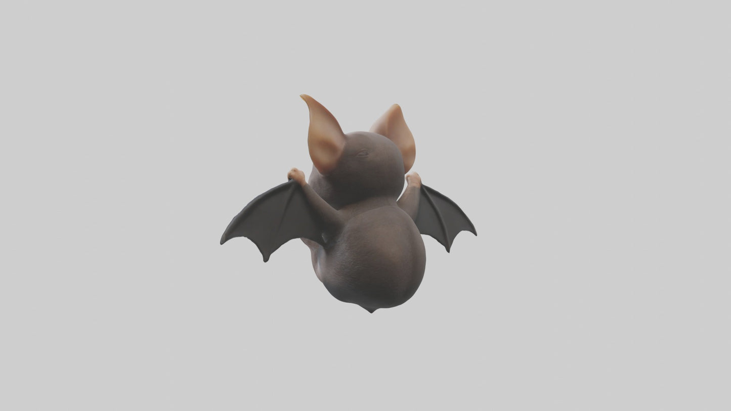 3D model Babybat Model 1 VR / AR / low-poly