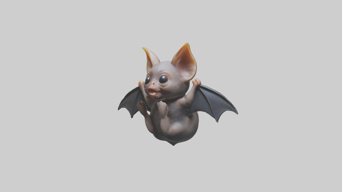 3D model Babybat Model 1 VR / AR / low-poly
