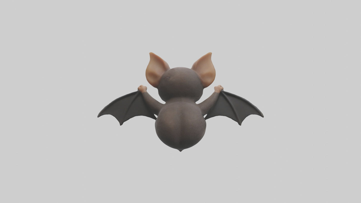 3D model Babybat Model 1 VR / AR / low-poly