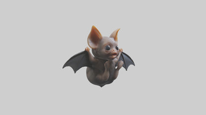 3D model Babybat Model 1 VR / AR / low-poly