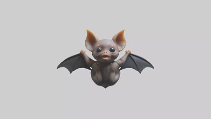 3D model Babybat Model 1 VR / AR / low-poly