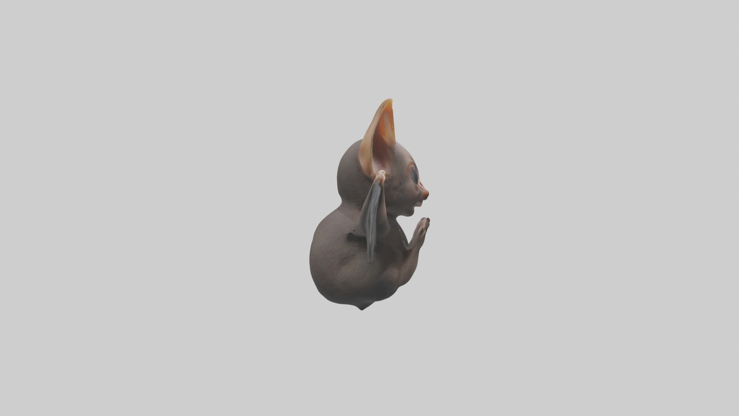 3D model Babybat Model 1 VR / AR / low-poly
