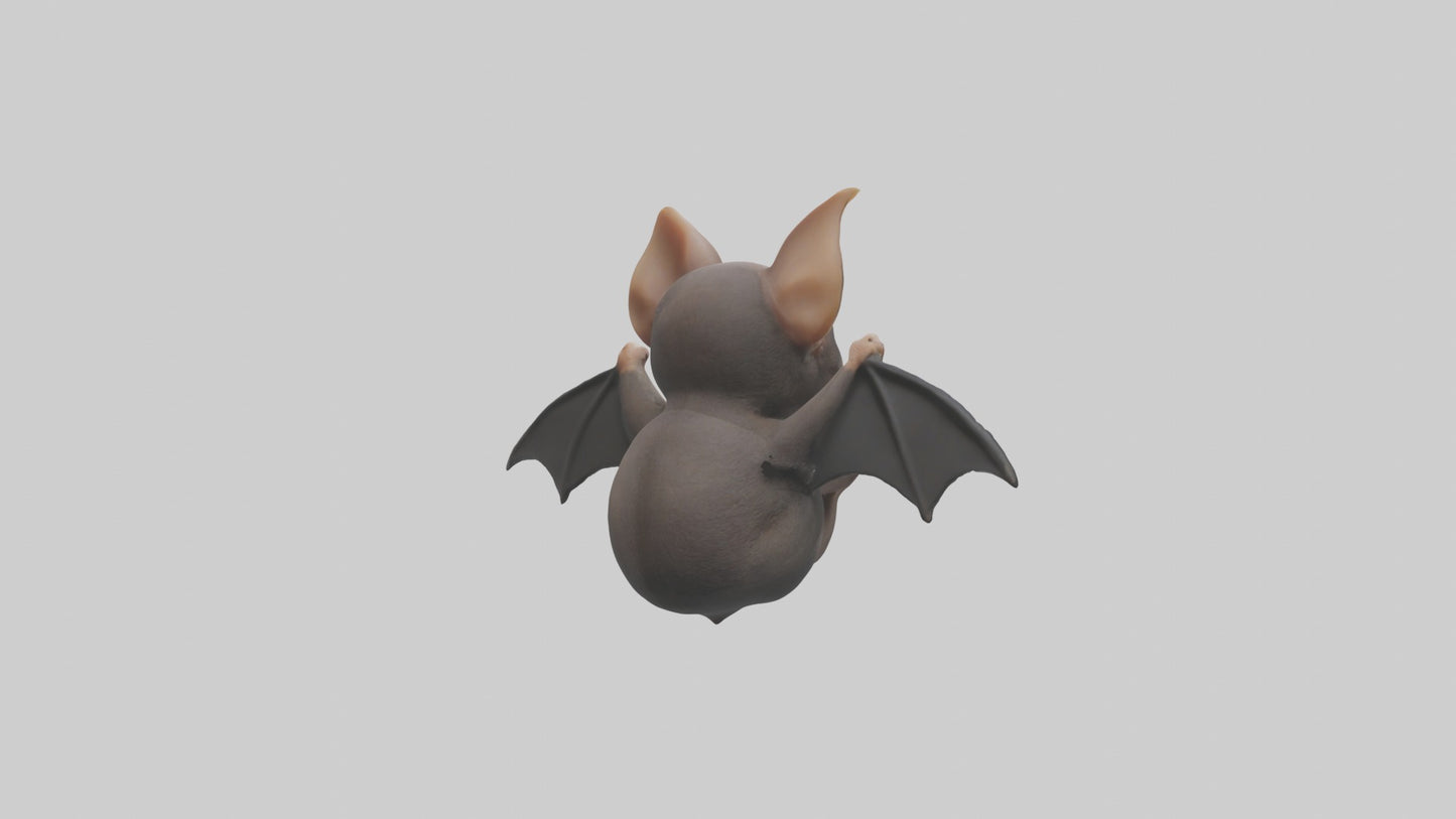 3D model Babybat Model 1 VR / AR / low-poly