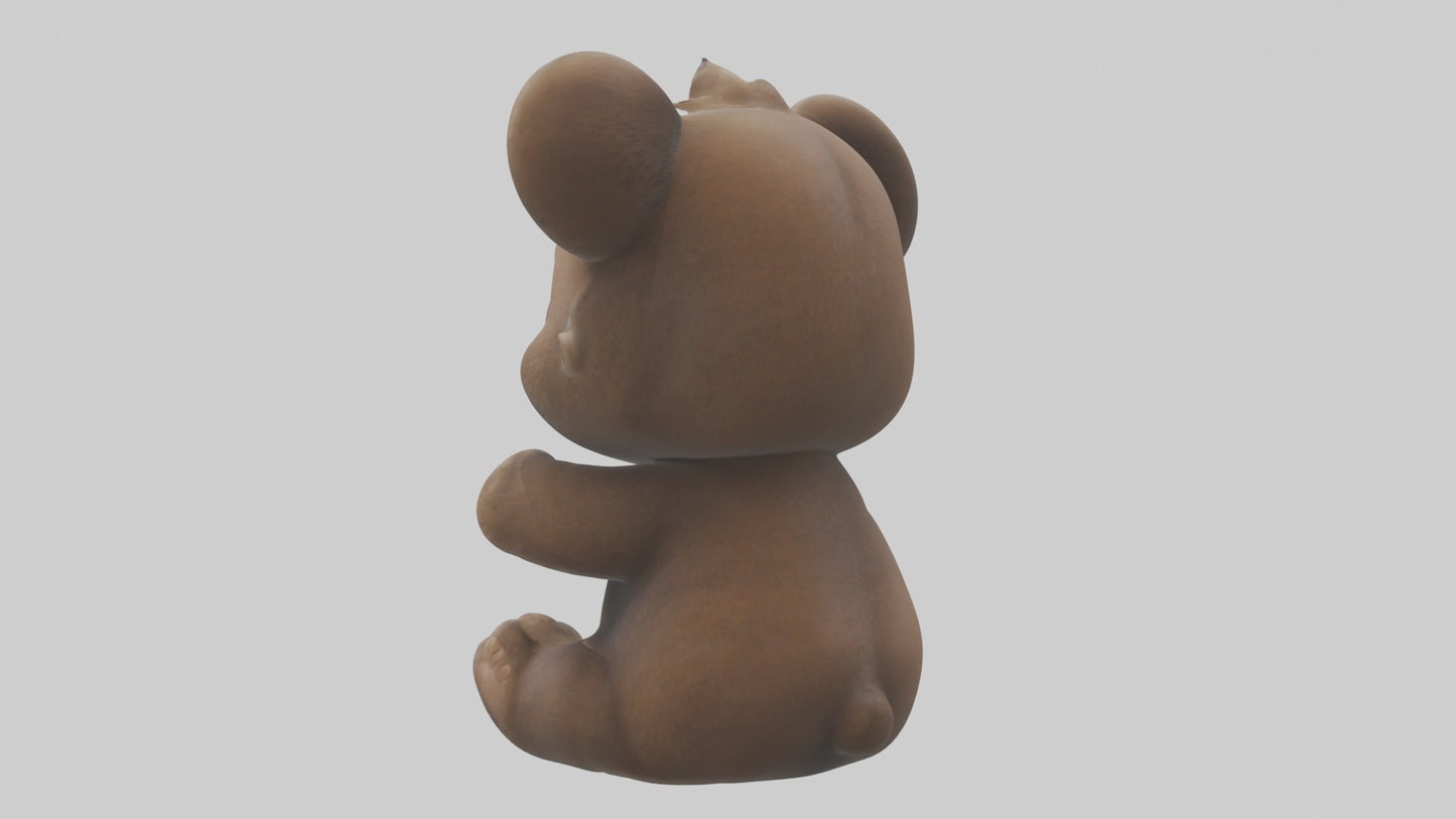 3D model Babybear Model 1 VR / AR / low-poly