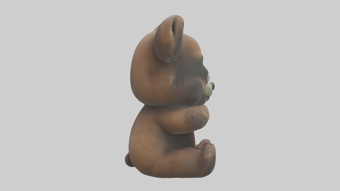 3D model Babybear Model 1 VR / AR / low-poly
