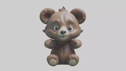 3D model Babybear Model 1 VR / AR / low-poly