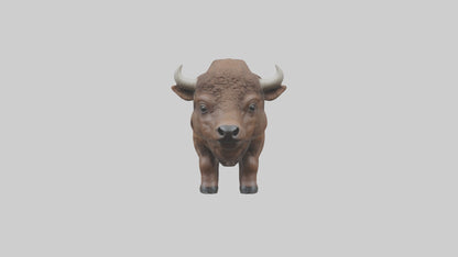 3D model Babybison Model 1 VR / AR / low-poly