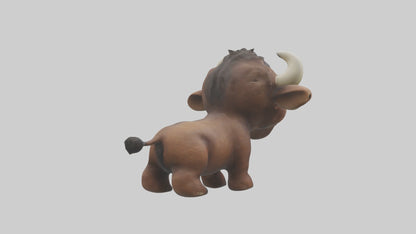 3D model Babybuffalo Model 1 VR / AR / low-poly
