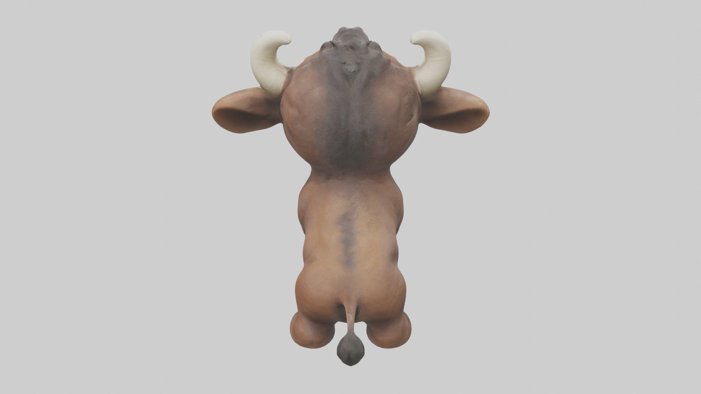 3D model Babybuffalo Model 1 VR / AR / low-poly