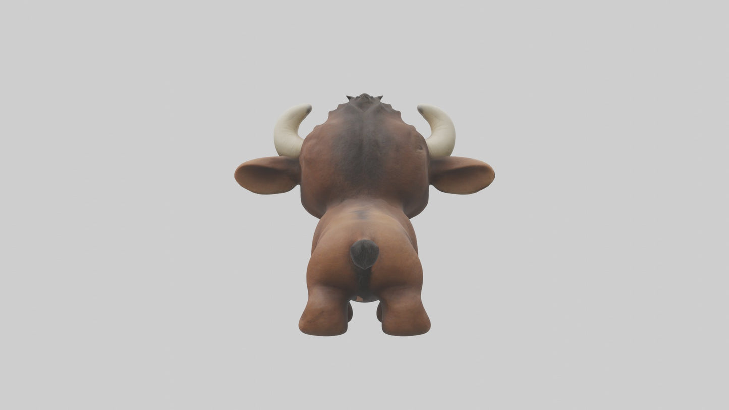 3D model Babybuffalo Model 1 VR / AR / low-poly