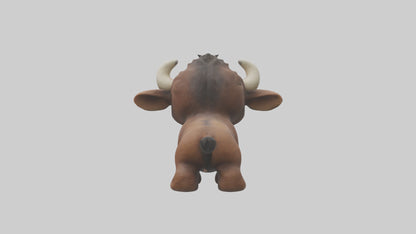 3D model Babybuffalo Model 1 VR / AR / low-poly