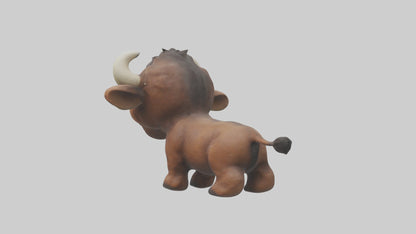 3D model Babybuffalo Model 1 VR / AR / low-poly