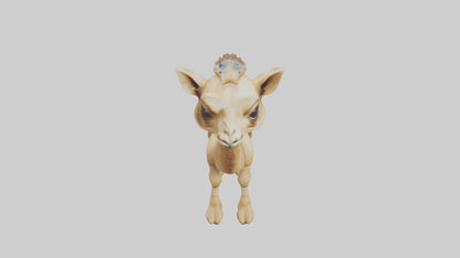 3D model Babycamel Model 1 VR / AR / low-poly