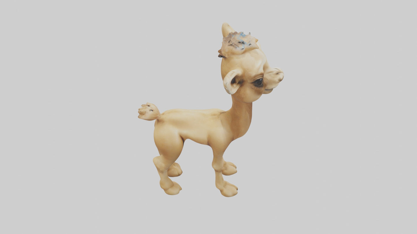 3D model Babycamel Model 1 VR / AR / low-poly
