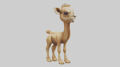 3D model Babycamel Model 1 VR / AR / low-poly