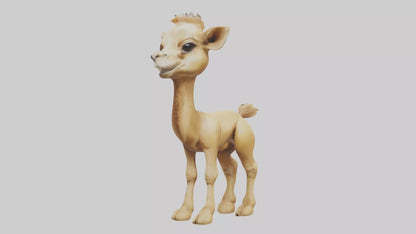 3D model Babycamel Model 1 VR / AR / low-poly