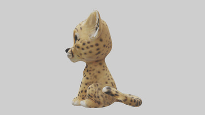 3D model Babycheetah Model 1 VR / AR / low-poly