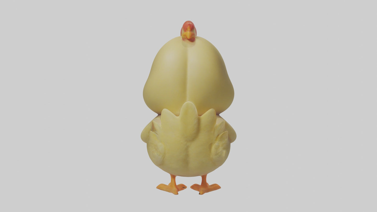 3D model Babychicken Model 1 VR / AR / low-poly