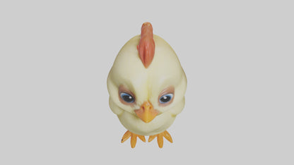 3D model Babychicken Model 1 VR / AR / low-poly