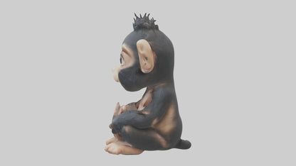 3D model Babychimpanzee Model 1 VR / AR / low-poly