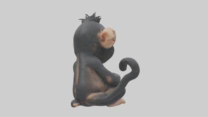 3D model Babychimpanzee Model 1 VR / AR / low-poly