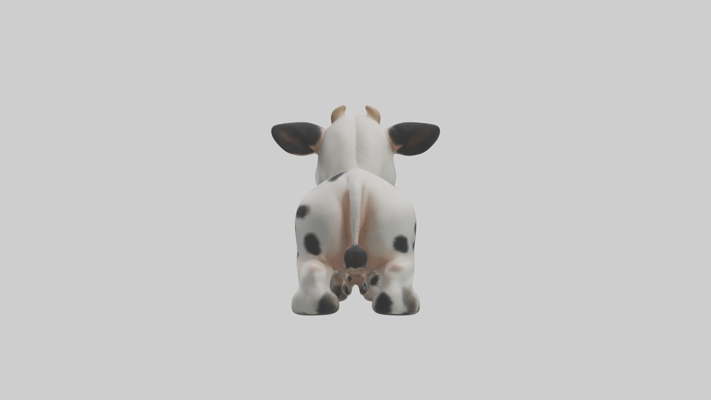 3D model Babycow Model 1 VR / AR / low-poly