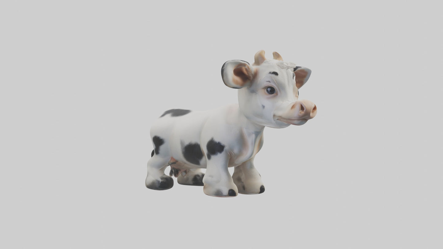 3D model Babycow Model 1 VR / AR / low-poly