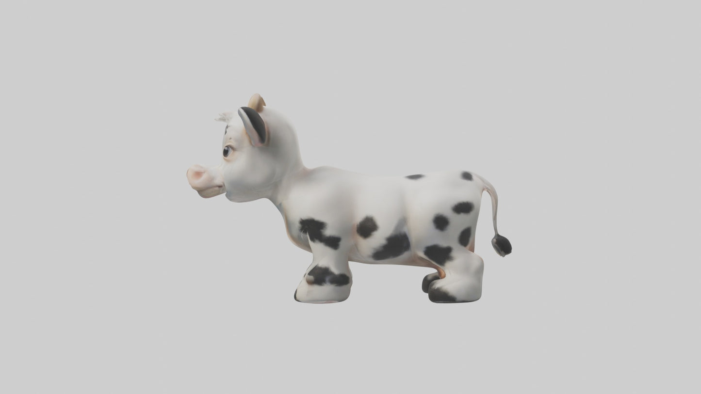3D model Babycow Model 1 VR / AR / low-poly