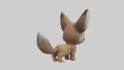 3D model Babycoyote Model 1 VR / AR / low-poly