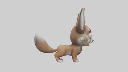 3D model Babycoyote Model 1 VR / AR / low-poly