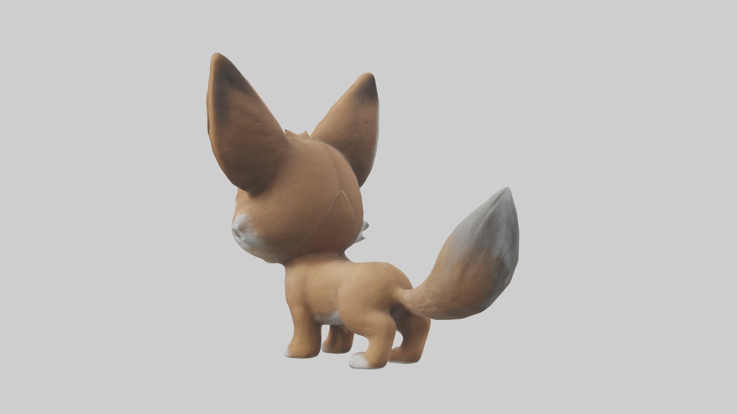 3D model Babycoyote Model 1 VR / AR / low-poly
