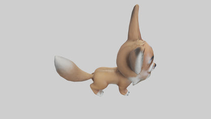 3D model Babycoyote Model 1 VR / AR / low-poly