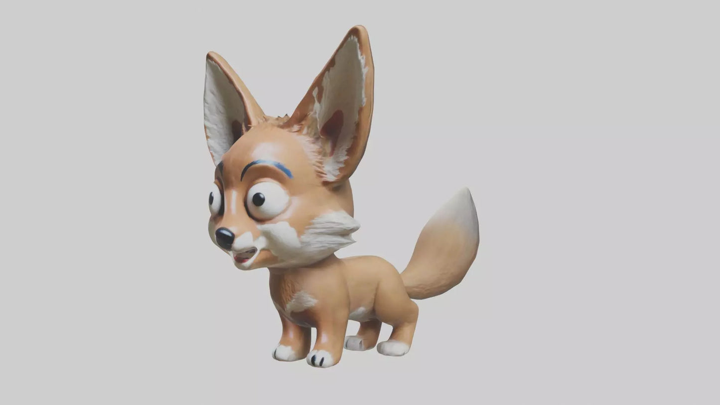 3D model Babycoyote Model 1 VR / AR / low-poly