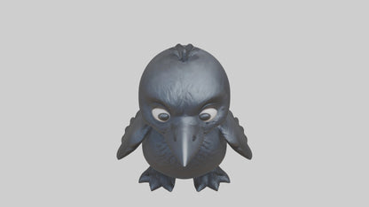 3D model Babycrow Model 1 VR / AR / low-poly