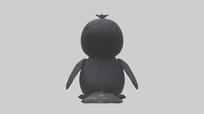 3D model Babycrow Model 1 VR / AR / low-poly