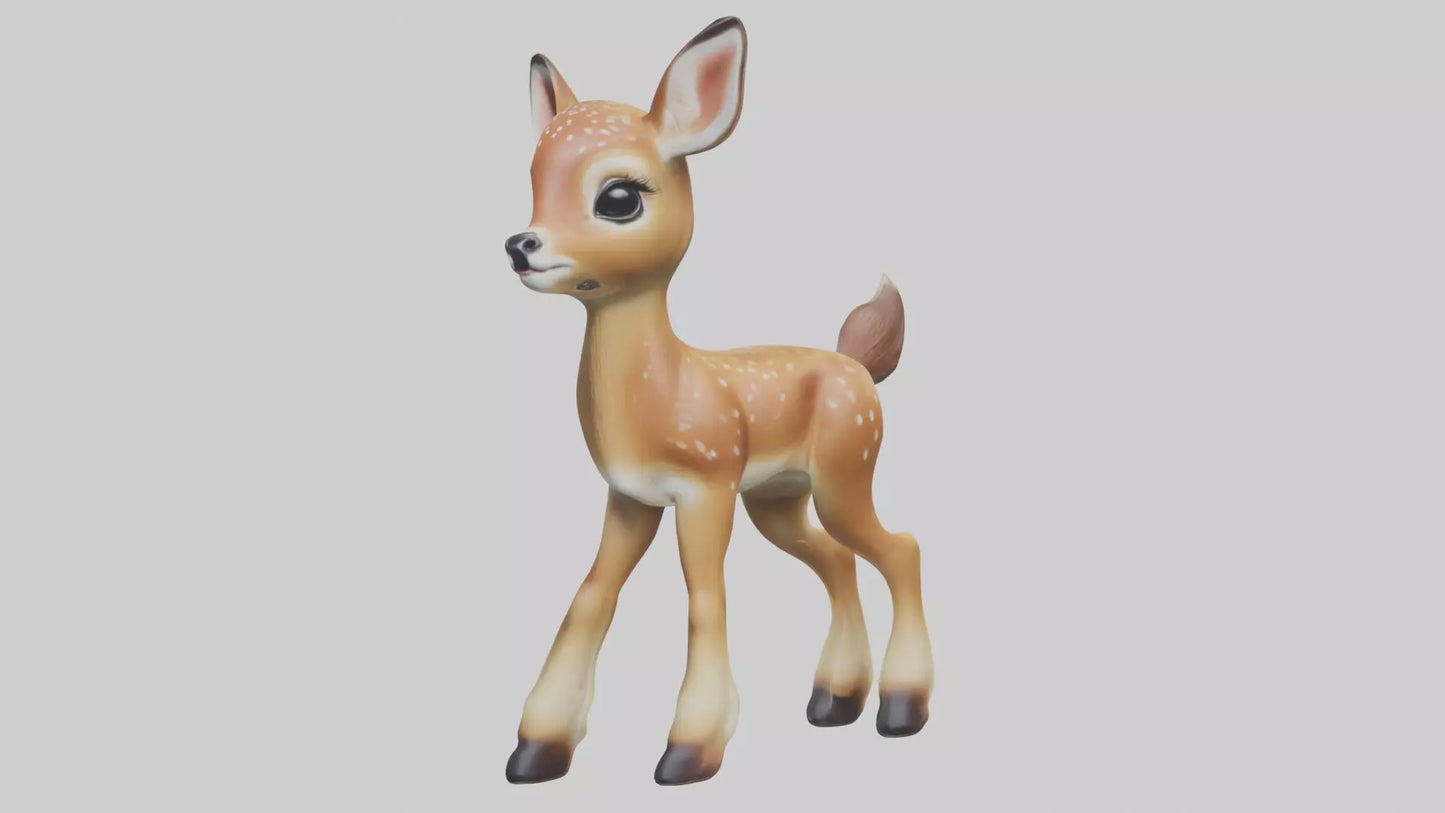 3D model Babydeer Model 1 VR / AR / low-poly