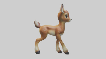3D model Babydeer Model 1 VR / AR / low-poly